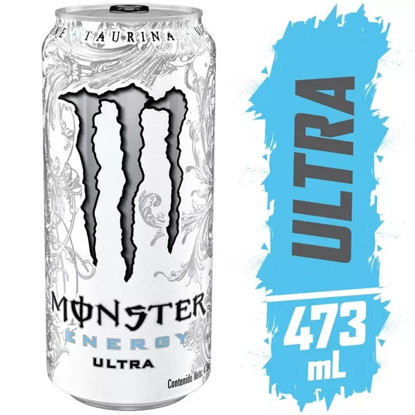 MONSTER ULTRA BRANCO LATA 473ML