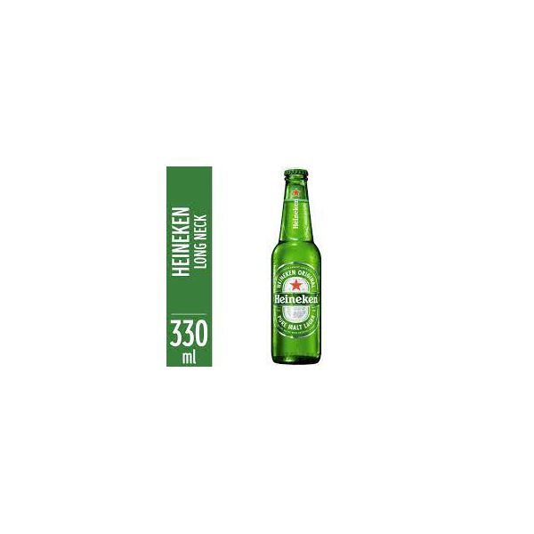 CERVEJA 330ML HEINEKEN LONG NECK UN