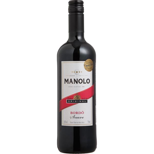 Vinho Manolo Tinto Suave 750ml