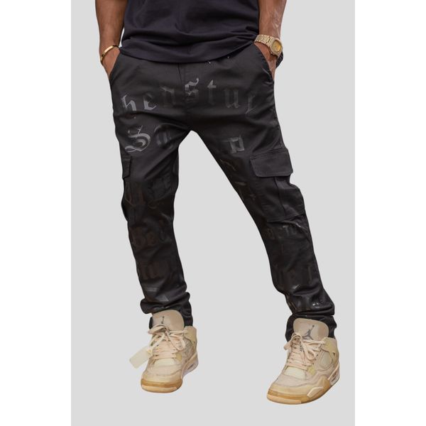 CALÇA CARGO BED STUY | BLACK