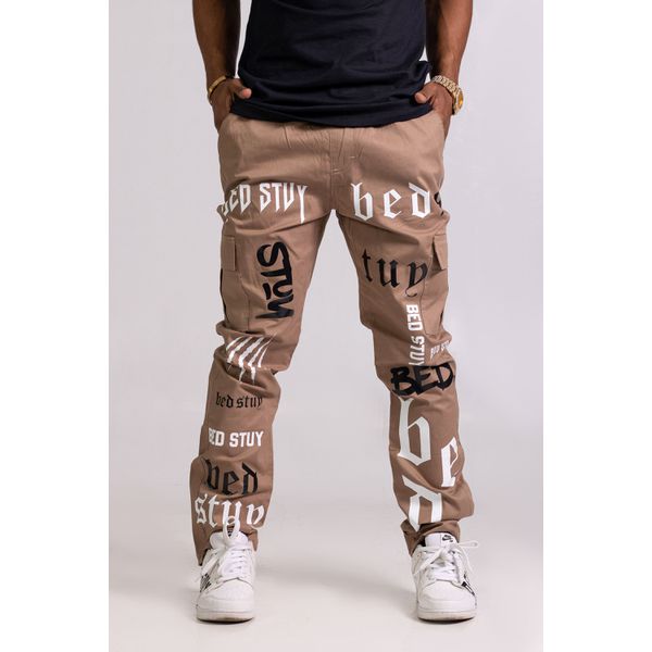 CALÇA CARGO BED STUY | BEGE