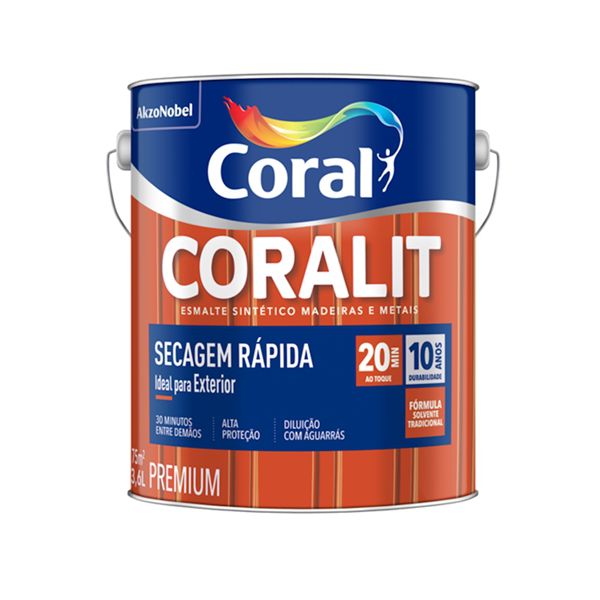 Coralit Secagem Rápida Galão 3,6L