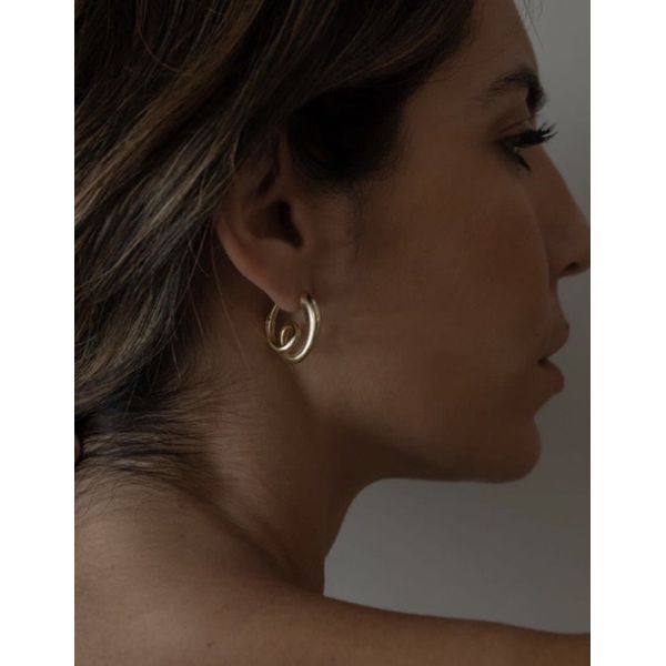Brinco Argola Artsy Ouro