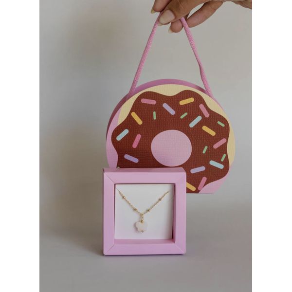 Caixinha de Presente Infantil Donuts 