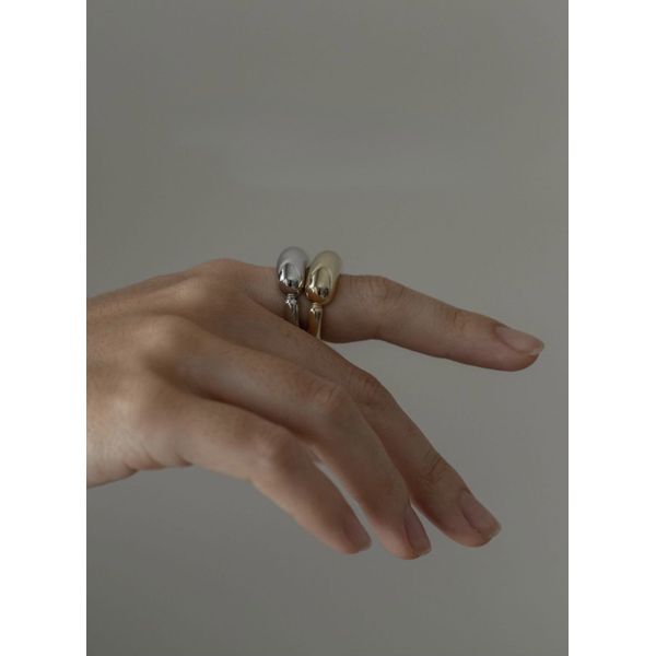 Anel Puffer Ouro