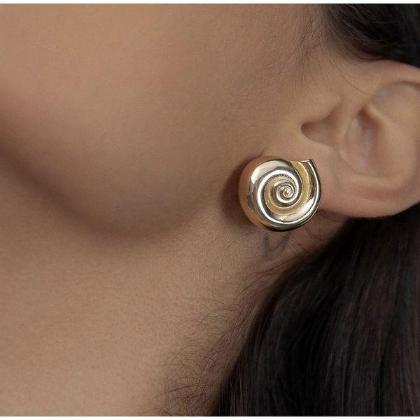 Brinco Caracol Ouro