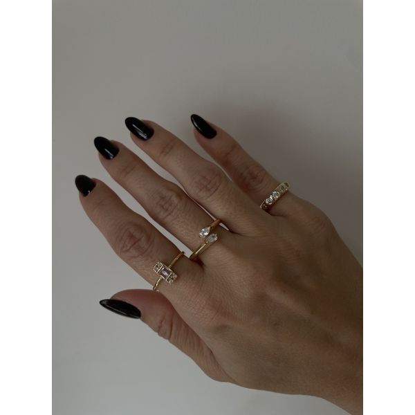 Anel Style Dedinho Ouro