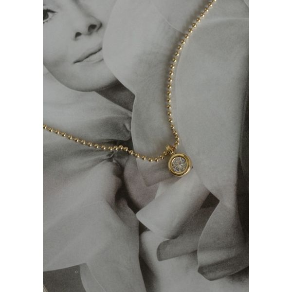 Colar Esferas e Ponto de Luz