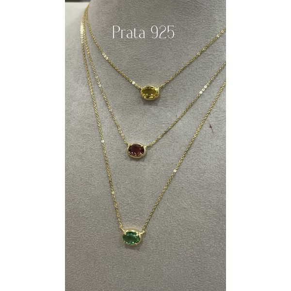 Colar Color Prata 925 Ouro