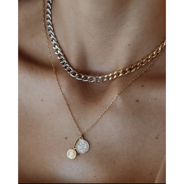 Colar Medalha São Bento Mix de Banhos 