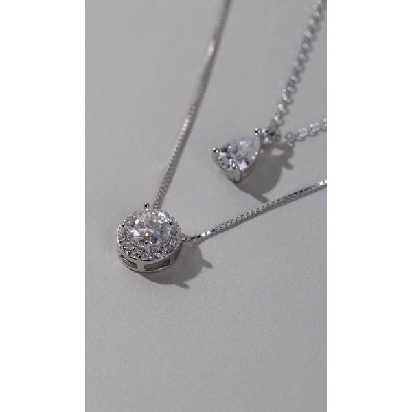 Colar Ponto de Luz Moissanite