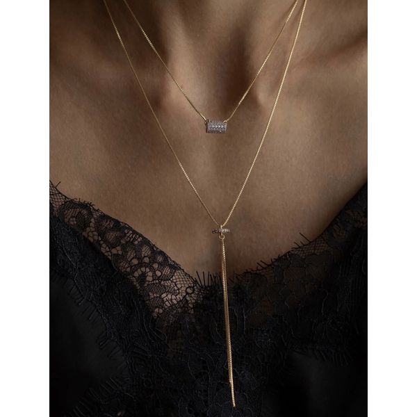 Colar Gravatinha Ouro