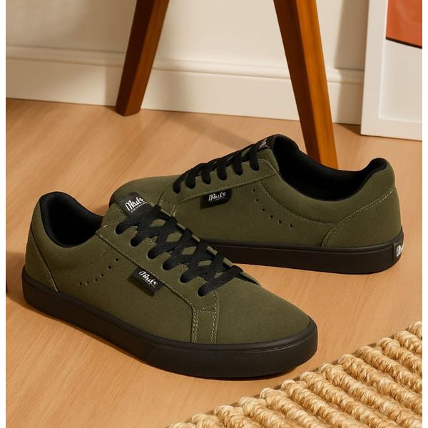 Tênis Casual Masculino Skate Sapatênis Cano Baixo Confortável