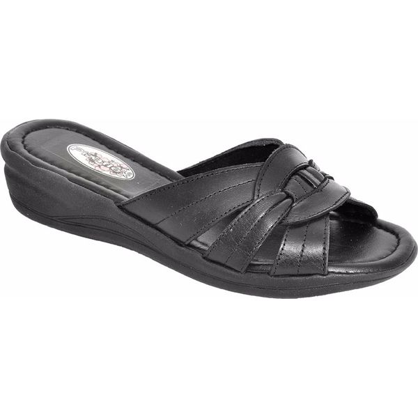 Tamanco Chinelo Couro Anatômico Senhora Promoção Coloridas