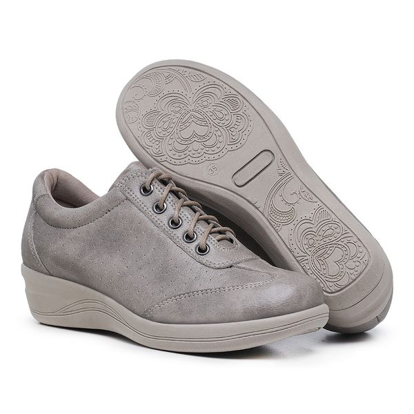 Calçado Feminino Confortável Fechado Sapatênis Mocassim 