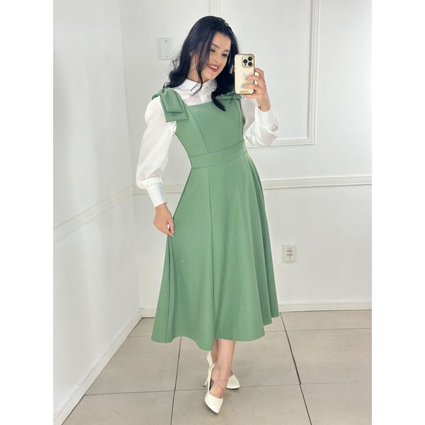 Vestido Aurora Verde 