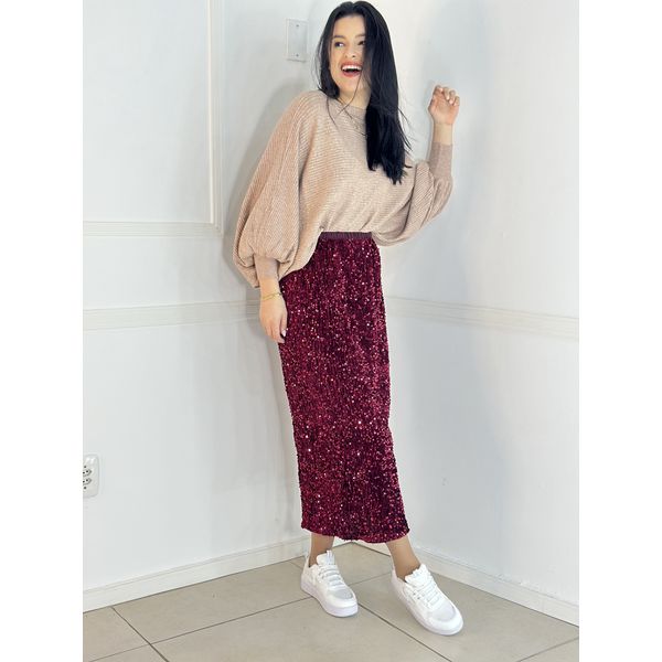 Blusa Morcego Rose 