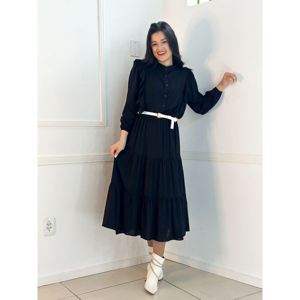 Vestido Mariah Preto 