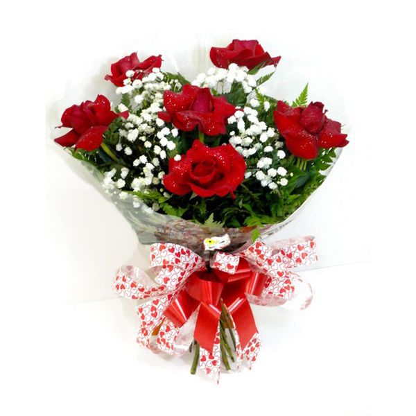 Buquê 6 Rosas (Oferta Imbativel)