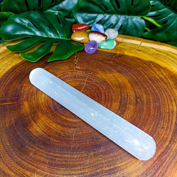 Bastão Selenita Para Massagem 