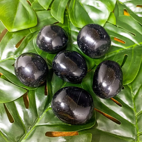Obsidiana Negra Rolada 3/6