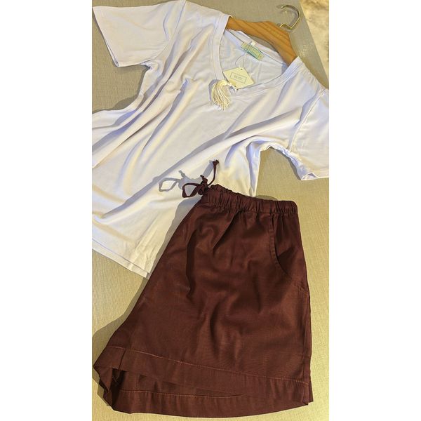 Basic curto | Vinho & Branco