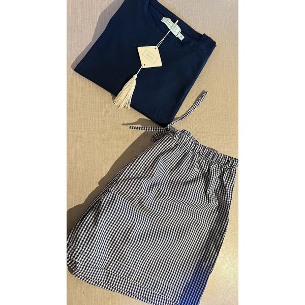 Basic Masc. curto | Vichy & Azul