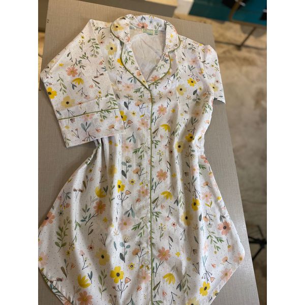 Chemise Mangas 3x4 Florido