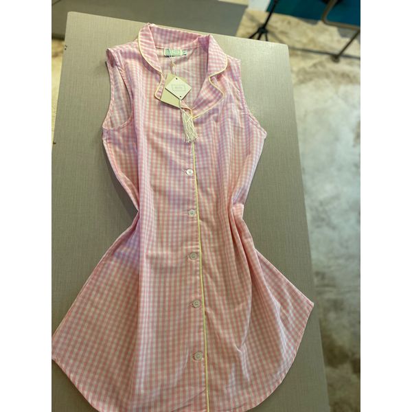 Chemise Cavada Vichy Rosa