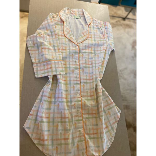 Chemise Manga 3x4 Xadrez Florescer