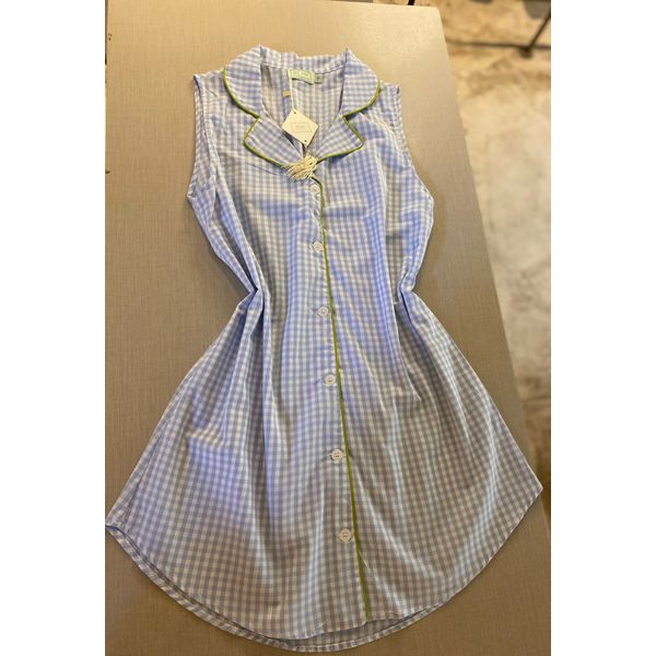 Chemise Cavada Xadrez Azul
