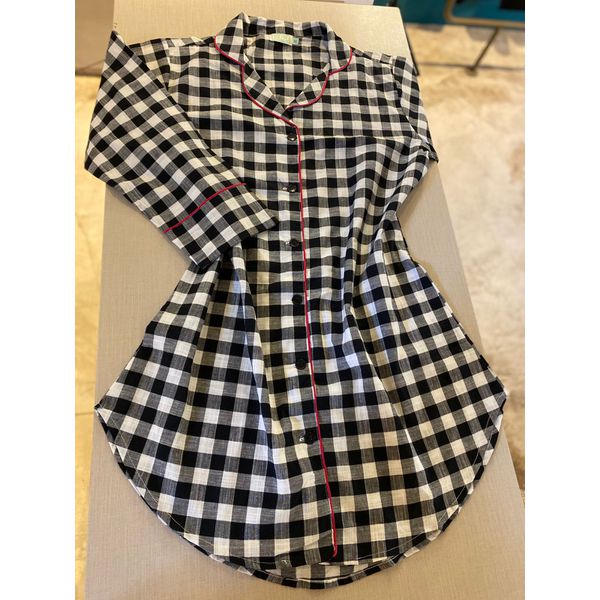 Chemise Manga 3x4 Xadrez P&;B e Debrum Pink