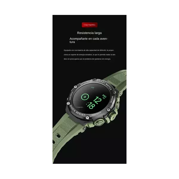 Smartwatch Gm6 Militar Bluetooth Prova De Agua Nfc