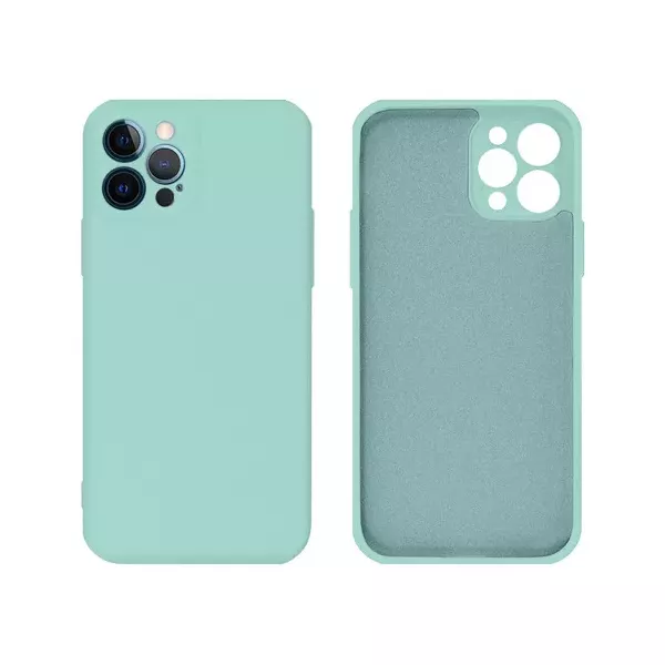 Capa Capinha com Proteção Câmera Silicone Veludo iPhone 12 Pro