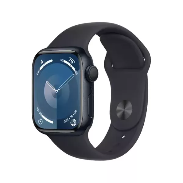 Apple Watch Series 9 Gps Caixa Meia-noite De Alumínio 41 Mm Pulseira Esportiva