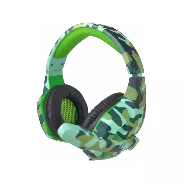 Fone de ouvido Headset Gamer Com Microfone Tecdrive Px-6 Naval Camuflado