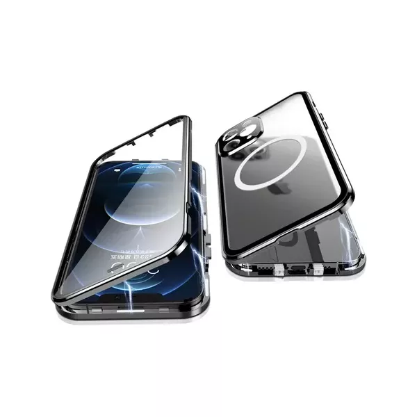 Case Luxo 360º Alumínio Para iPhone XR/15 Pro Max