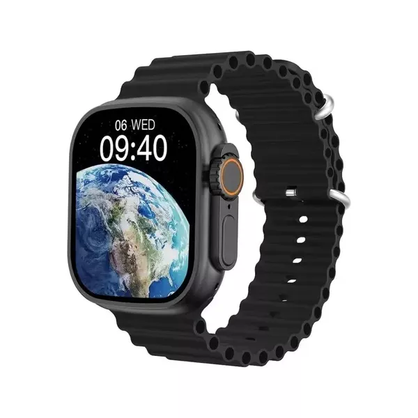 Smartwatch Relogio Hw Ultra Mini2 41mm Series 9 +7 Pulseiras Caixa Preto 