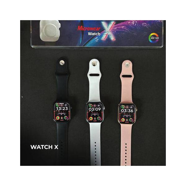 SmartWatch X Amoled Microwear | Armazenamento interno 2Gb | Acompanha Capinha 45mm