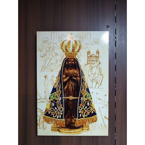 QUADRO MDF GRANDE - NOSSA SENHORA APARECIDA