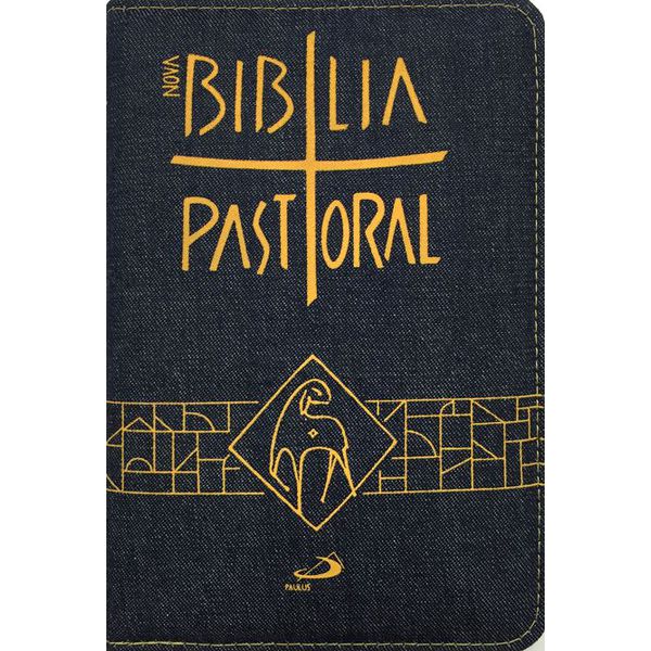 NOVA BIBLIA PASTORAL - MÉDIA - ZÍPER JEANS