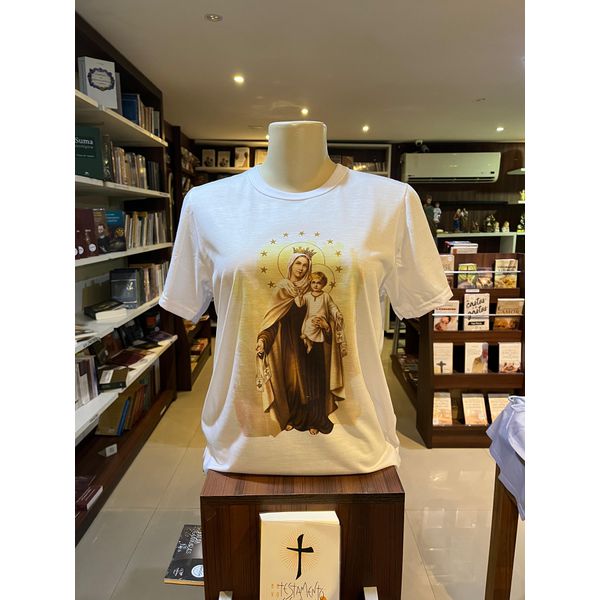 CAMISA NOSSA SENHORA DO CARMO ALGODÃO