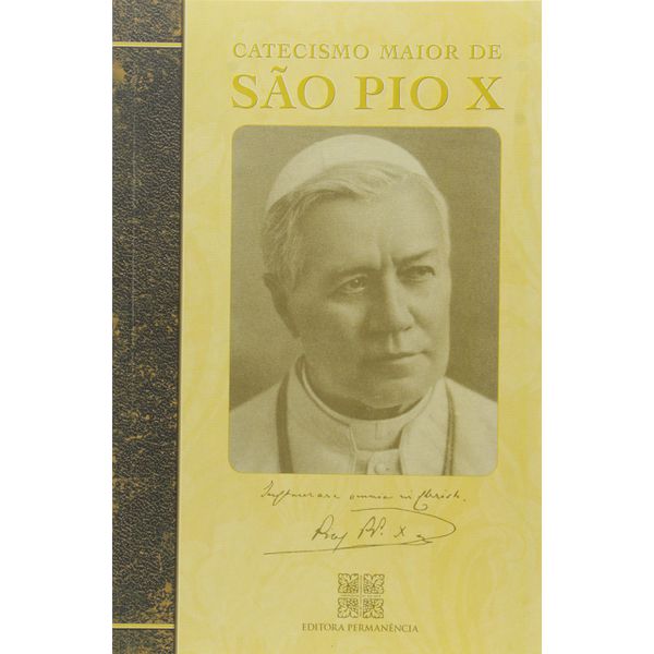 CATECISMO MAIOR DE SÃO PIO X - CAPA DURA