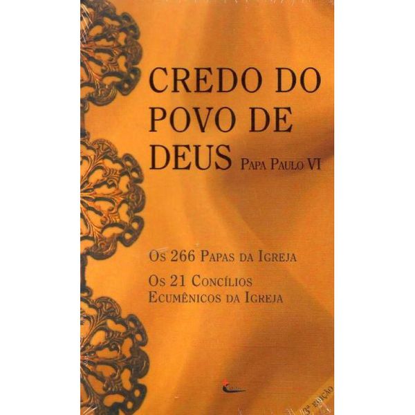 LIVRO CREDO DO POVO DE DEUS - PAPA PAULO VI