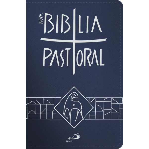 NOVA BIBLIA PASTORAL Bolso Zíper Azul