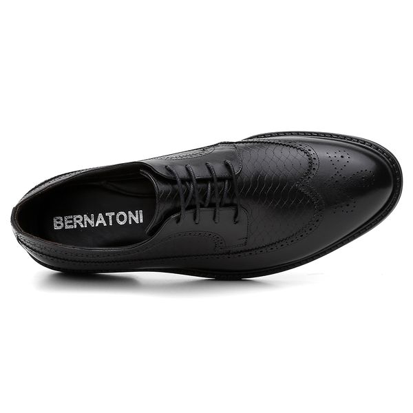 Sapato sales brogue preto