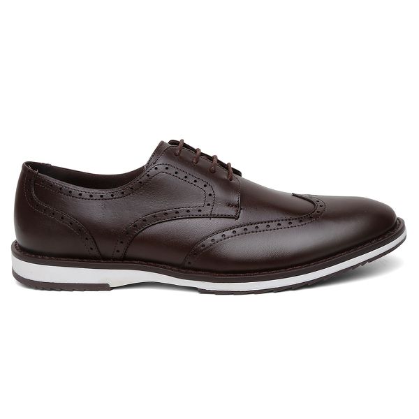 SAPATO MASCULINO DERBY BROGUE DENVER CAFÉ