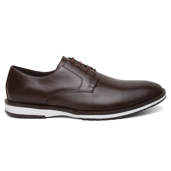 SAPATO MASCULINO DERBY HOLANDA CAFÉ