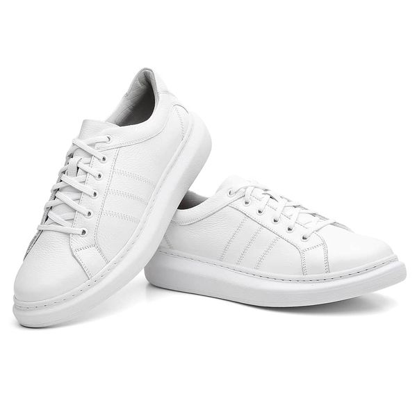 Tenis branco masculino zattini hotsell
