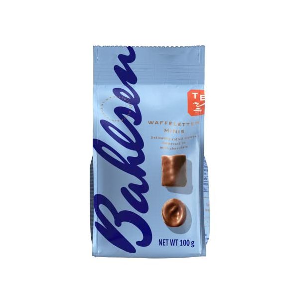 Biscoito Bahlsen 100g Waffle Minis Chocolate